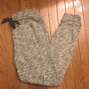 Gray Cotton Joggers